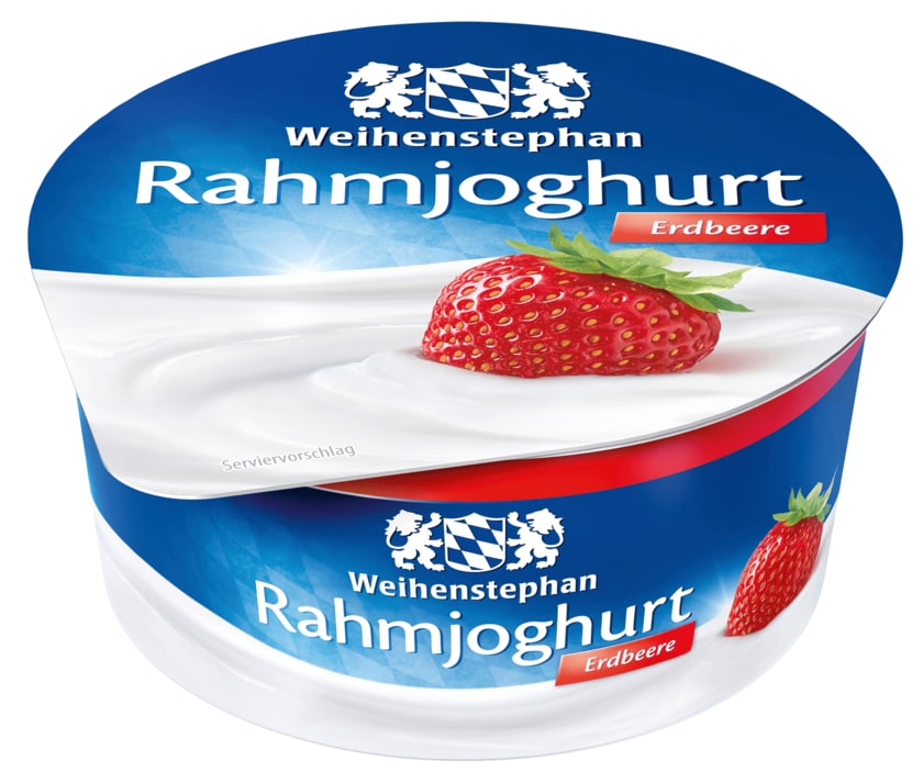Weihenstephan Rahmjoghurt Erdbeere 150g